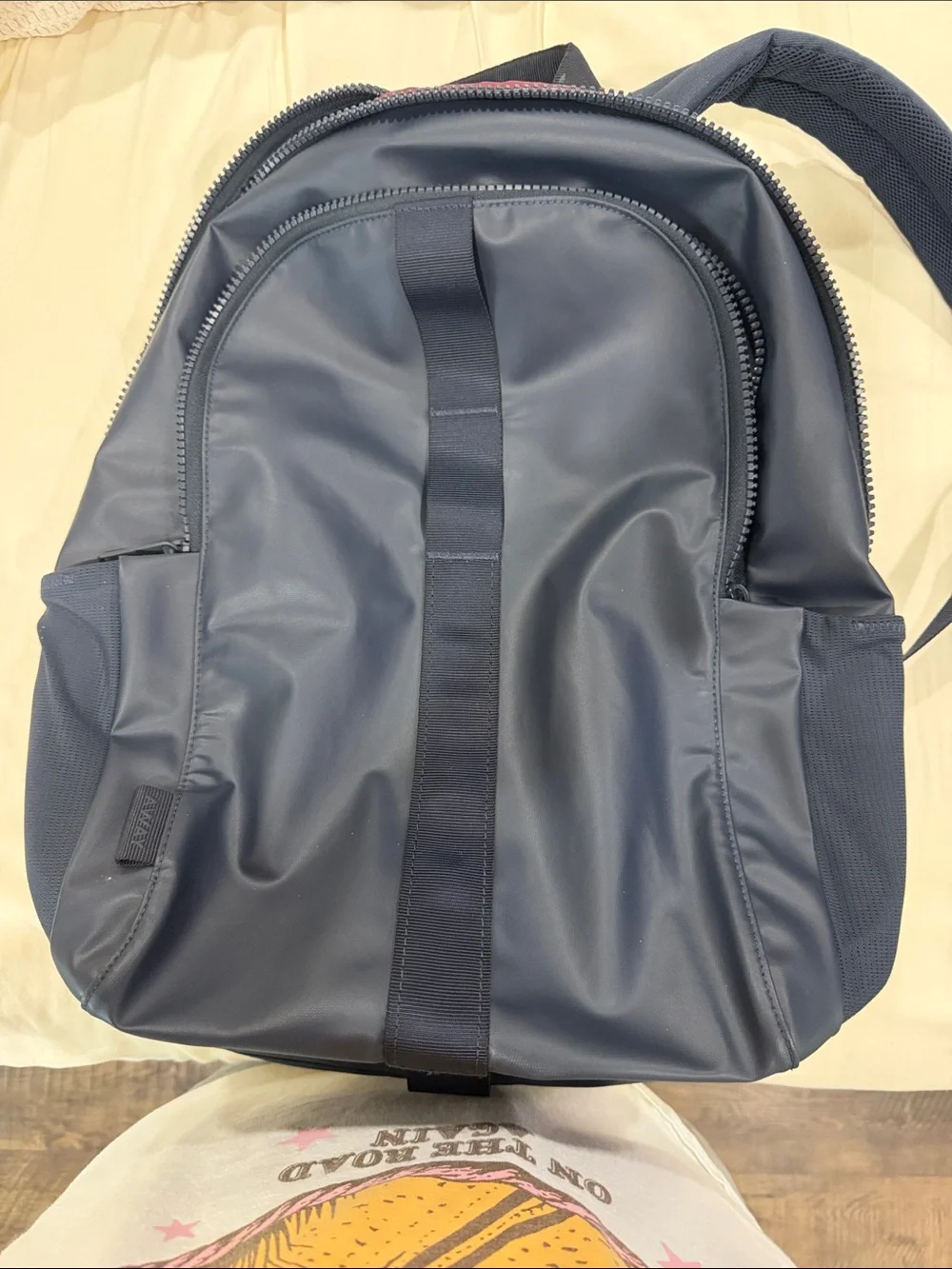 AWAY Navy Blue Minimalist Backpack